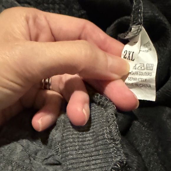 Gray Hooded Women's Top - Picture 4 of 4